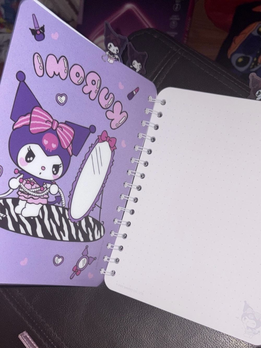 Hello Kitty Pink Wallet and Kuromi Notebook - Picture 4 of 4
